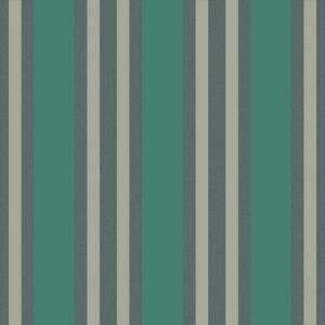 Tapeta Cole and Son Polo Stripe Green/Silver