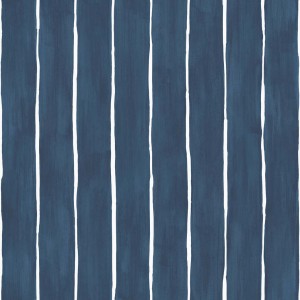Tapeta Cole and Son Marquee Stripe White/Navy