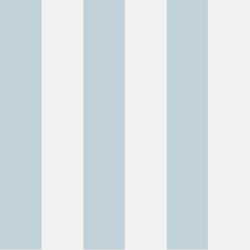 Tapeta Cole and Son Glastonbury Stripe w kolorze niebieskim i białym, z poziomymi pasami. Pasy w odcieniach błękitu i bieli tworzą delikatny, teksturowany wzór. Widoczna jest struktura materiału w matowym wykończeniu.