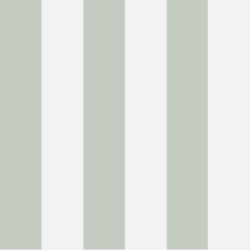 Tapeta Cole and Son Glastonbury Stripe w kolorze zielonym i białym, z wyraźnymi pionowymi paskami. Tło w jasnym odcieniu zieleni z białymi przerwami, co nadaje delikatny, elegancki wygląd. Idealna do aranżacji wnętrz.