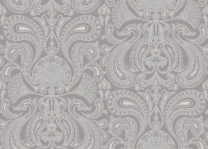 Tapeta Cole and Son Malabar Grey/Silver