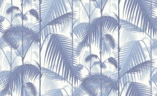 Tapeta Cole and Son Palm Jungle Blue/White