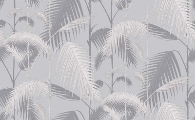 Tapeta Cole and Son Palm Jungle Grey/Silver 2