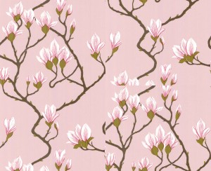 Tapeta Cole and Son Magnolia Pink