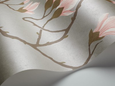 Tapeta Cole and Son Magnolia Silver 3