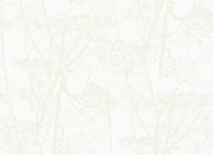 Tapeta Cole and Son Cow Parsley Soft Beige/White