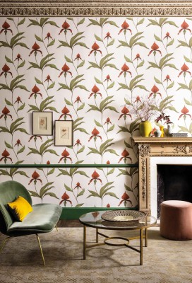 Tapeta Cole and Son Orchid Copper/Grey 4