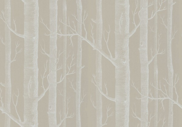 Tapeta Cole and Son Woods White/Olive