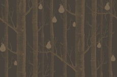 Tapeta Cole and Son Woods & Pears Copper/Charcoal/Brown