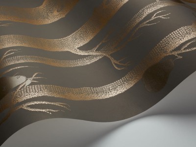 Tapeta Cole and Son Woods & Pears Copper/Charcoal/Brown 3