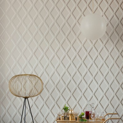 Tapeta Cole and Son Pompeian White/Gold/Beige 4