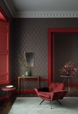 Tapeta Cole and Son Pompeian Pewter/Bronze/Soot 4