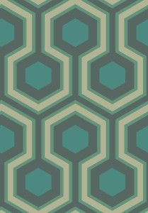Tapeta Cole and Son Hicks' Grand Silver/Teal/Dark Viridian