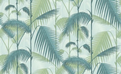 Tapeta Cole and Son Palm Jungle Green/Soft Blue 2