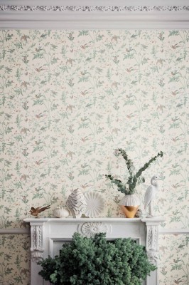 Tapeta Cole and Son Hummingbirds Viridian Multi 4