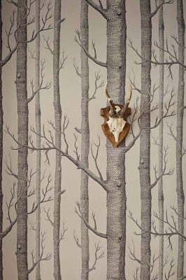 Tapeta Cole and Son Woods Charcoal/Grey 4