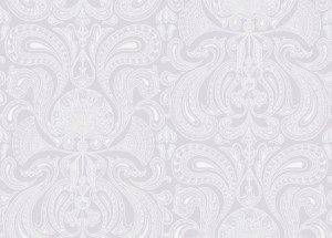 Tapeta Cole and Son Malabar White/Soft Grey