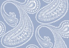 Tapeta Cole and Son Rajapur White/Blue