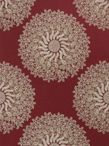 Tapeta Thibaut Anna French LA PROVENCE Red