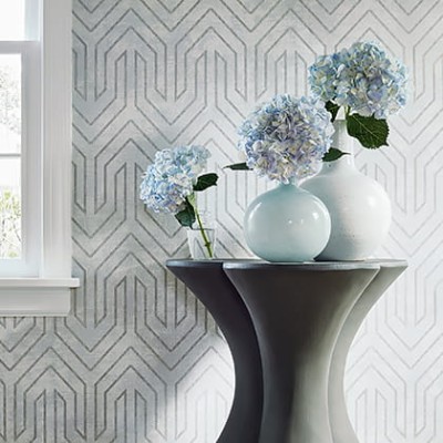 Tapeta Thibaut Anna French COLBURN CHEVRON Green 3