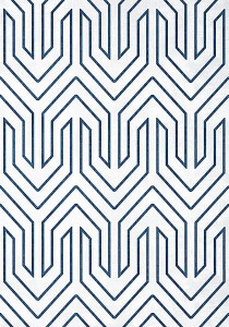 Tapeta Thibaut Anna French COLBURN CHEVRON Navy