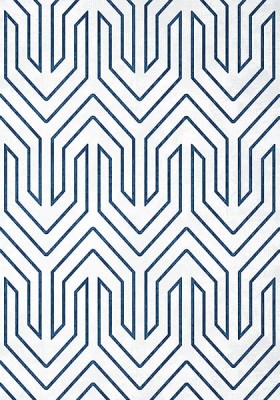 Tapeta Thibaut Anna French COLBURN CHEVRON Navy 2