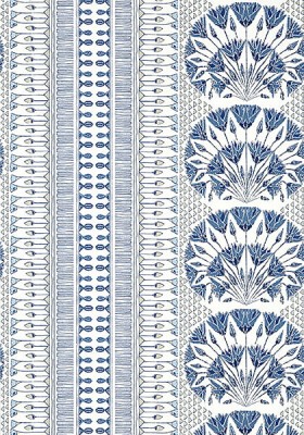 Tapeta Thibaut Anna French CAIRO Blue and White 2