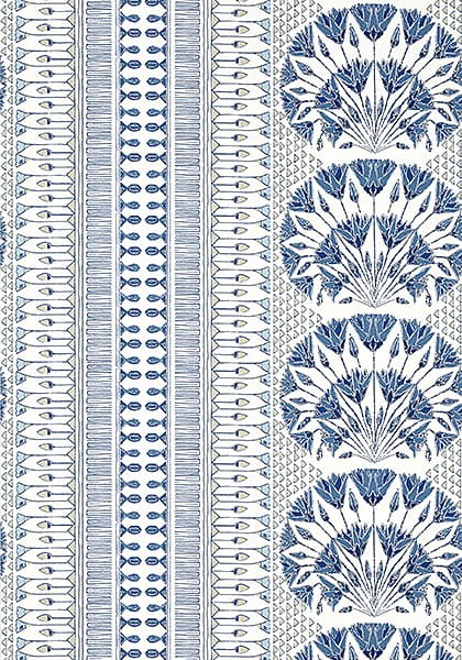 Tapeta Thibaut Anna French CAIRO Blue and White