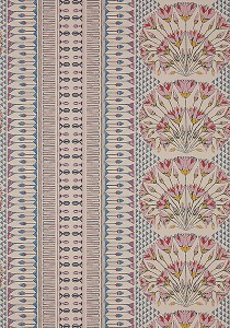 Tapeta Thibaut Anna French CAIRO Plum and Blue
