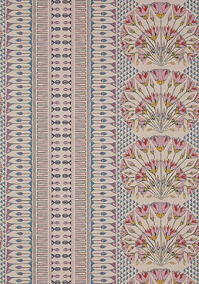 Tapeta Thibaut Anna French CAIRO Plum and Blue 2