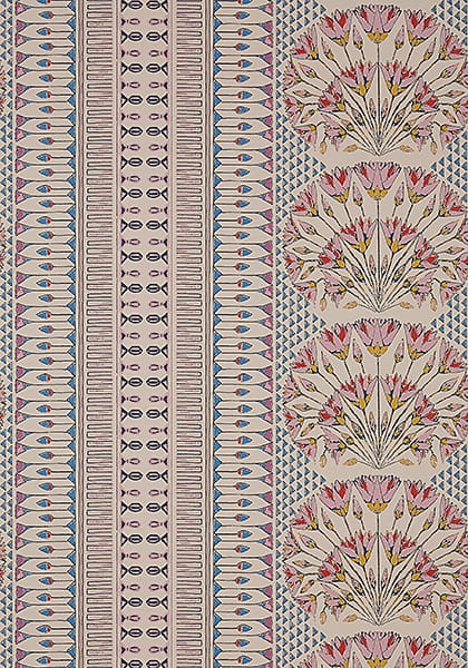 Tapeta Thibaut Anna French CAIRO Plum and Blue