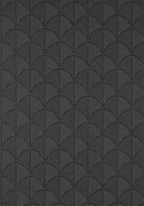 Tapeta Thibaut Anna French SETON SCALLOP Black