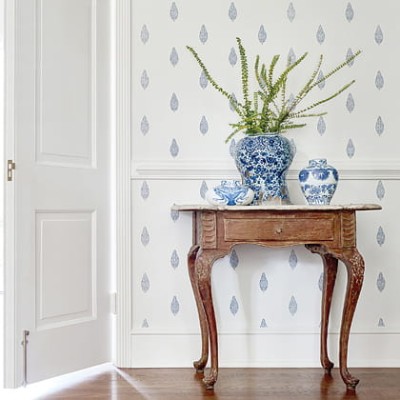 Tapeta Thibaut Anna French MANOR Navy 3