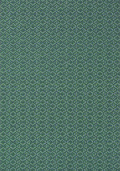 Tapeta Thibaut Anna French ARLEN TRELLIS Emerald and Navy