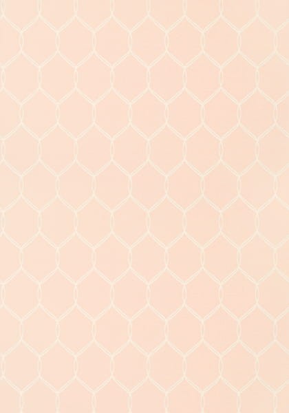 Tapeta Thibaut Anna French LELAND TRELLIS Pink