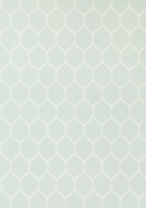 Tapeta Thibaut Anna French LELAND TRELLIS Aqua