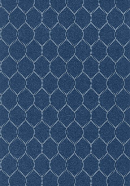Tapeta Thibaut Anna French LELAND TRELLIS Navy