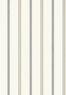 Tapeta Thibaut Anna French DAWSON STRIPE Charcoal and Linen 2