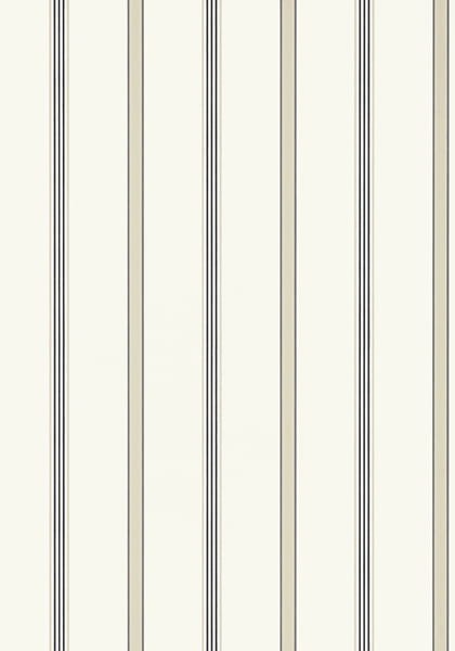Tapeta Thibaut Anna French DAWSON STRIPE Charcoal and Linen
