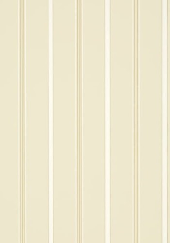 Tapeta Thibaut Anna French DAWSON STRIPE w odcieniu beżu, z pionowymi, subtelnymi paskami w jaśniejszym odcieniu. Materiał ma gładką, matową fakturę, idealna do eleganckich wnętrz.