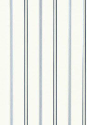Tapeta Thibaut Anna French DAWSON STRIPE Blue and White 2