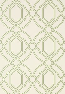 Tapeta Thibaut Anna French ROSCOE Soft Green