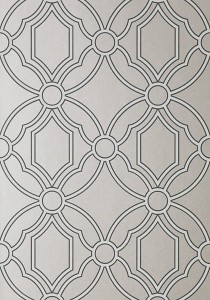 Tapeta Thibaut Anna French ROSCOE Silver