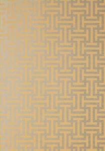 Tapeta Thibaut Anna French RYMANN Metallic Gold and Silver