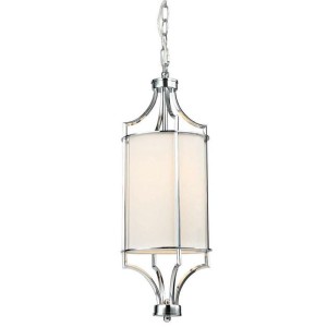 Lampa Sufitowa Wisząca Lunga, Chrom, 20x52,4cm