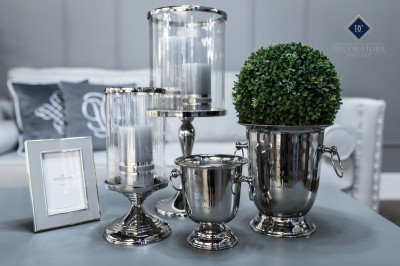 Świeca Szara Lene Bjerre M 15