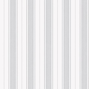 Tapeta Marstrand II Hamnskar Stripe Grey/White