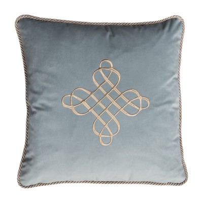 Poduszka Haftowana Dekoracyjna Velvet Ornamento II - Różne Kolory Tkanin 2