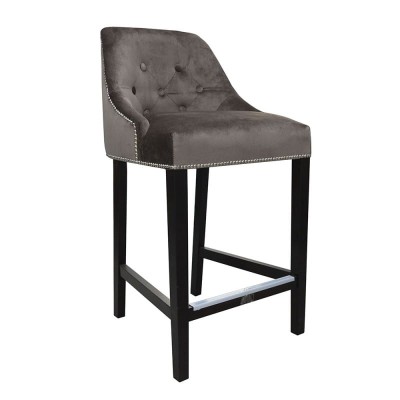 Hoker Tapicerowany Mondo Typu Chesterfield - Różne Kolory Tkanin 8