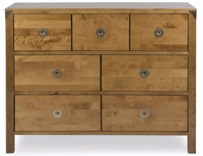 Komoda Drewniana z Szufladami Balmoral Laura Ashley Miodowa 110x45x85cm 2